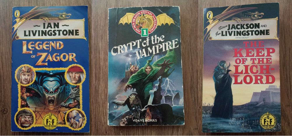 Книги-Игри на Английски Език - Fighting Fantasy(Битки Безброй) и други