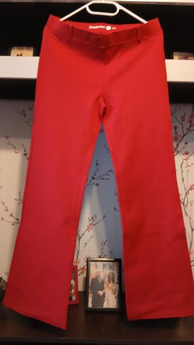 Pa taloni damă din bumbac gros de calitate