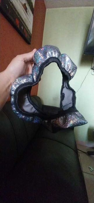 Еластичен калъф за волан, блестящ