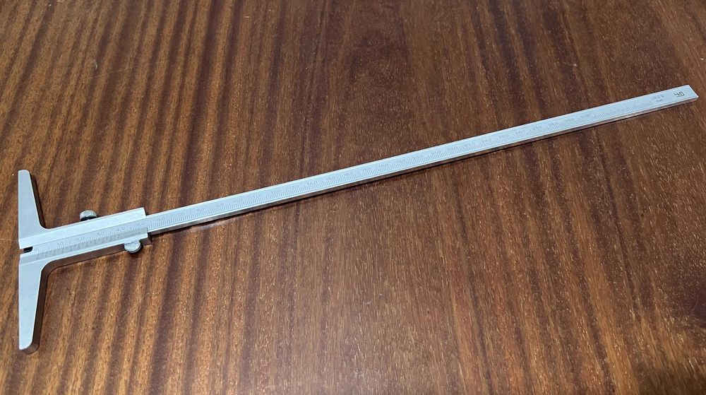 Штангенглубиномер ШГ- 300мм 0,05 ЧИЗ INOX Оригинал инструмент