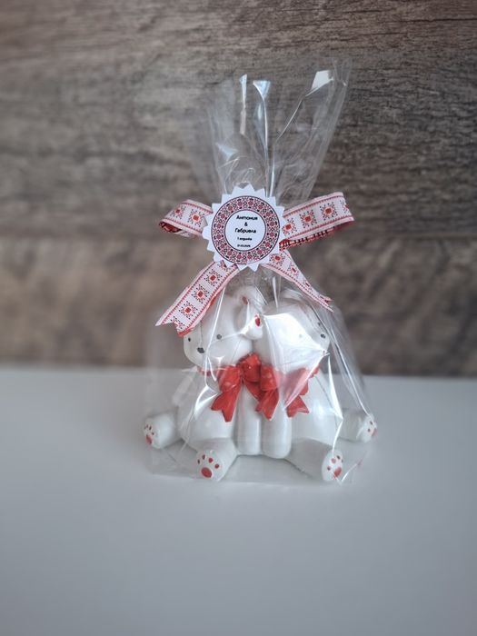 Гипсови мечета с опаковка и без