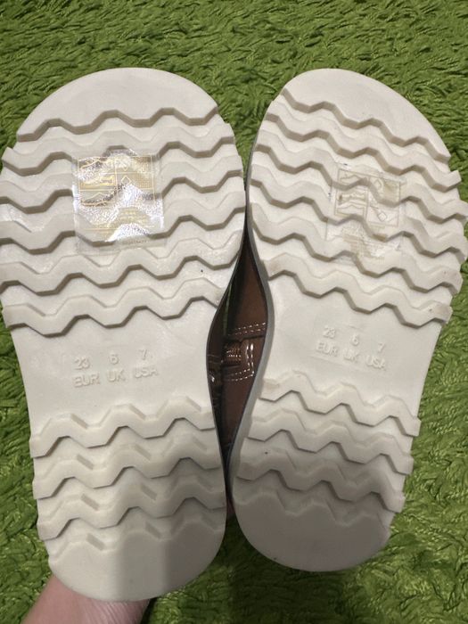 Кафяви детски боти - 23 номер