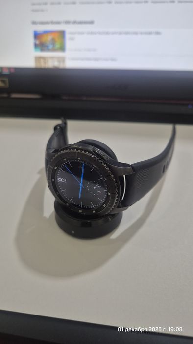 Gear S3 frontier наручные умные часы Samsung