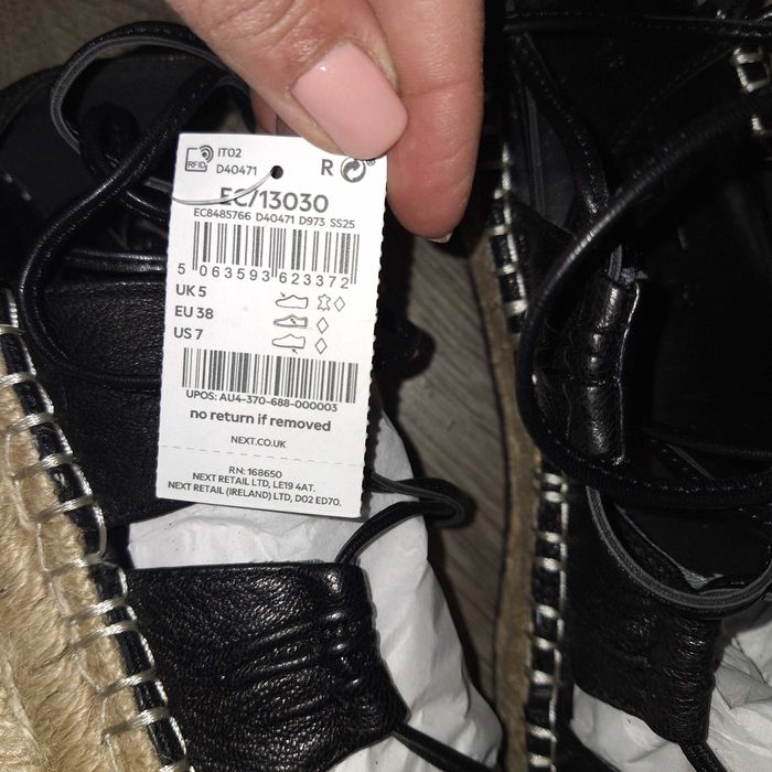 Next сандали естествена кожа нови