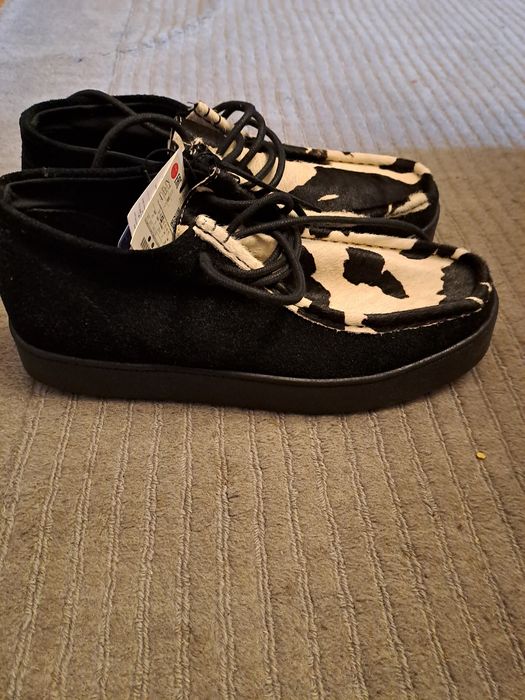 Pantofi Zara piele,41 model Vuitton