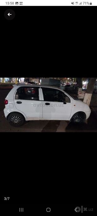 Matiz sotiladi rasxoti yoq