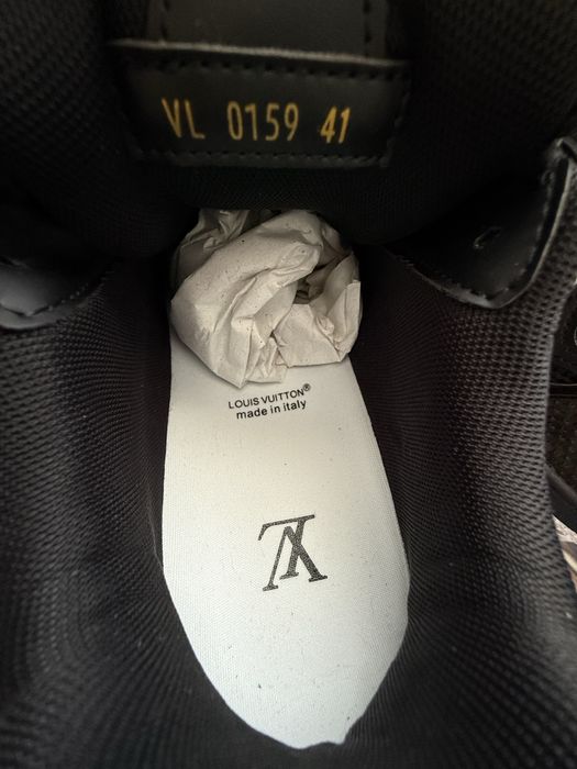 Adidasi Louis Vuitton / LV Skate Black / Negru / Premium