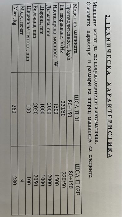 Шприц машина за сладки , соленки и др. тестени изделия с пълнеж