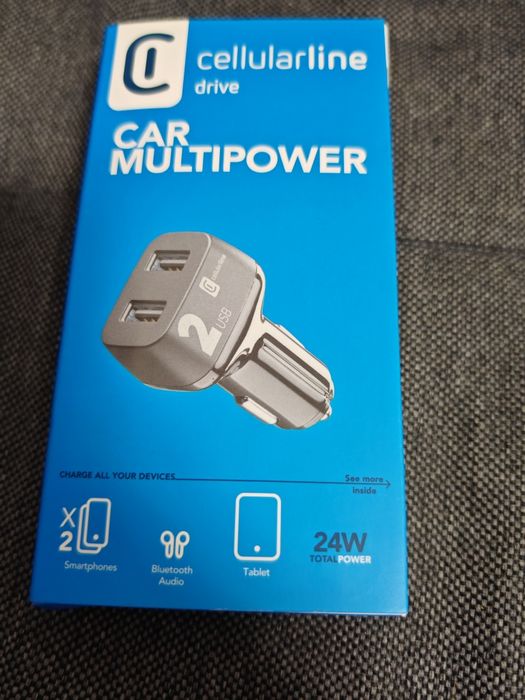 Vând adaptor auto 2 USB