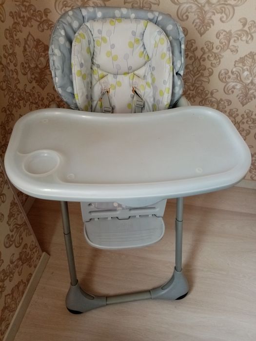 Стульчик для кормления трансформер 3 в 1 Chicco Polly