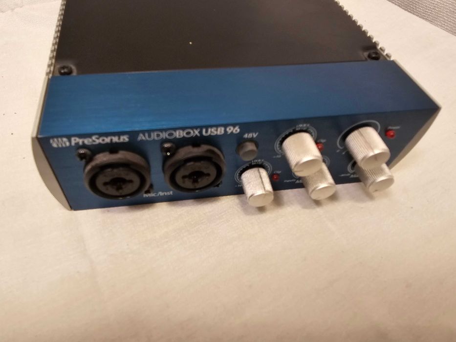 Interfata Audio PreSonus AudioBox USB 96, Placa de Sunet Externa Inregistrari