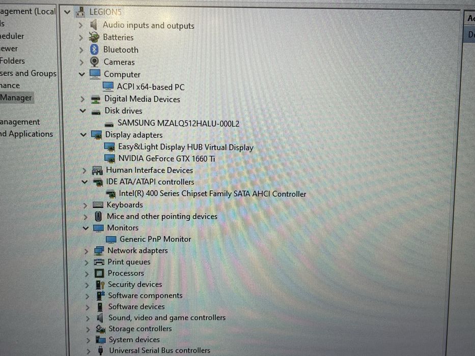 Lenovo Legion 5 15IMH05H