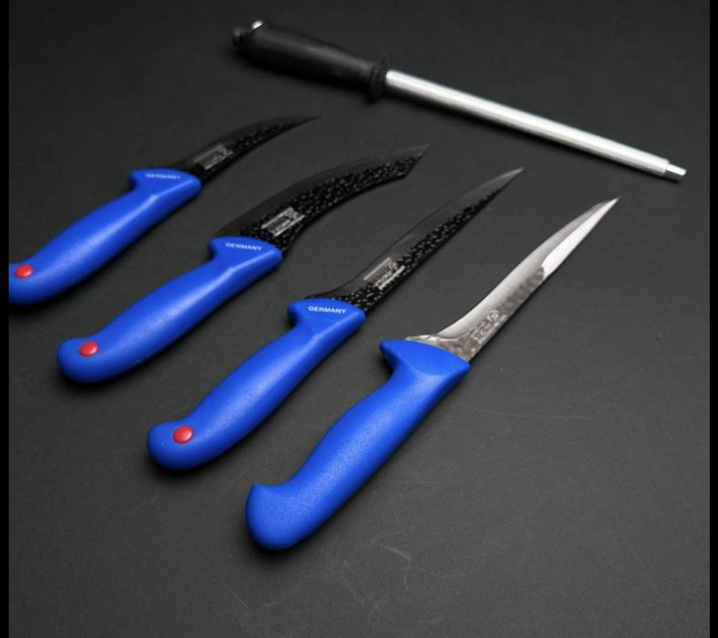 SET Macelarie Black Edition 5 piese
profesionale fier forjat