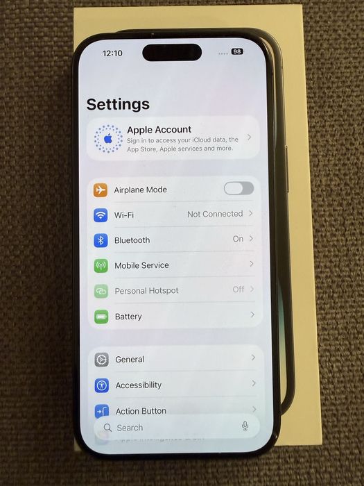 Apple Iphone 15 Pro 128gb black