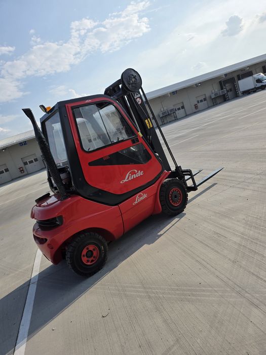 Vand motostivuitor / stivuitor Linde h20 diesel