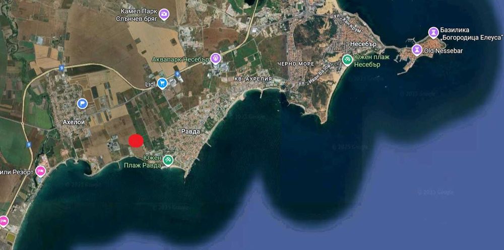 Парцел за продажба в Ахелой