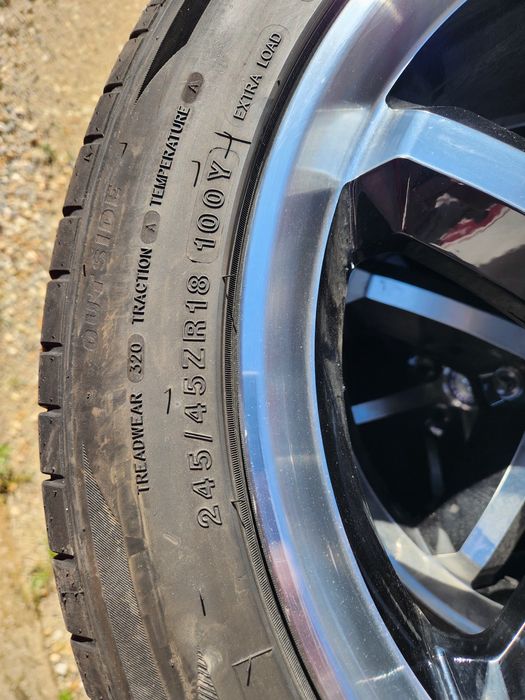 Jante Mercedes 18' (noi-cu cauciucuri de vara)