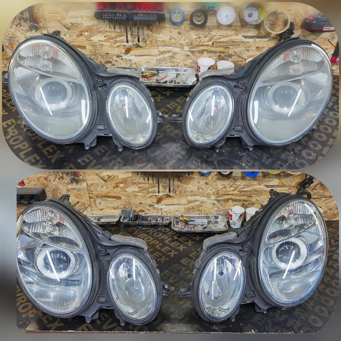 Рециклиране/ възстановяване и ремонт на фарове, продажба на лед крушки