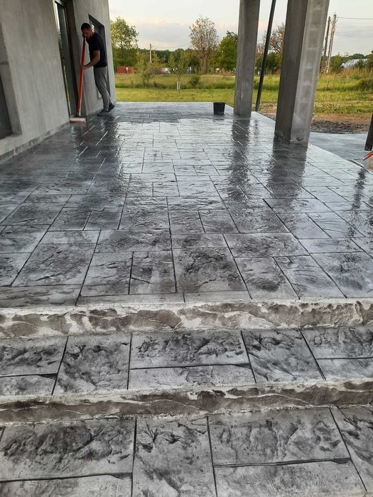 beton amprentat si elicopterizat