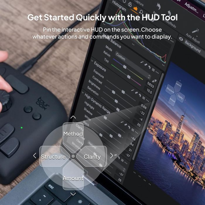 TourBox NEO: Универсален Контролер за Обработка на Снимки и Видео