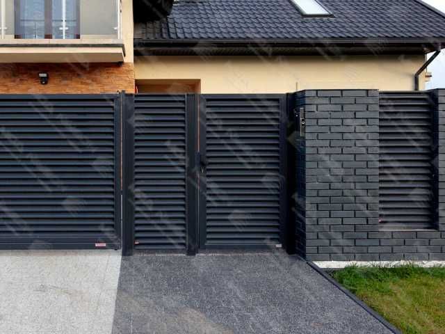 Забор жалюзи еврозабор