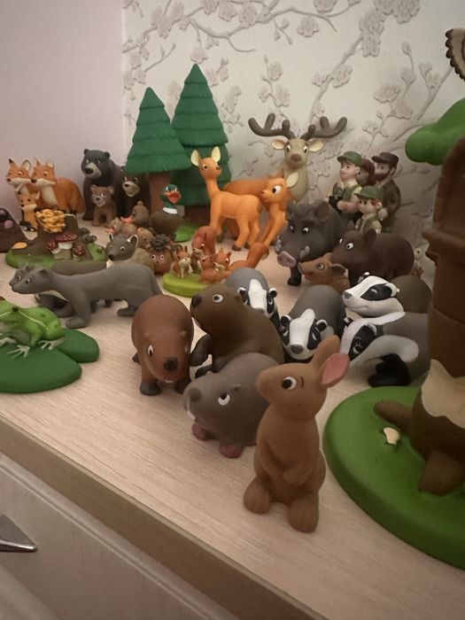продам коллекцию игрушек «лесные животные»