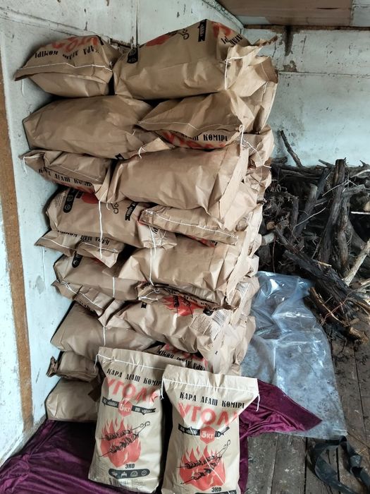 Дрова.Уголь мешками