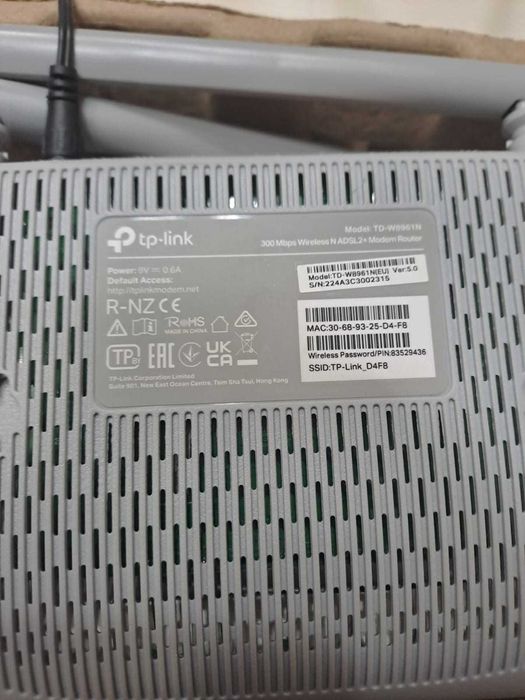Модем  TP-LINK  ADSL2+