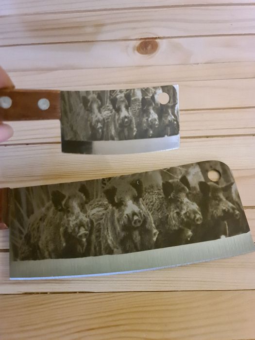 Set doua satare gravate