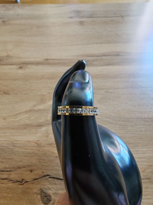 Пръстен дамски позлатен