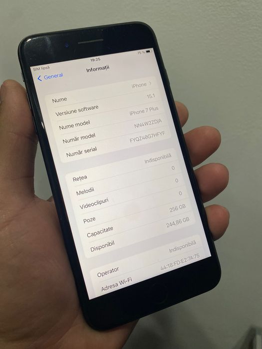 iPhone 7 Plus - 256gb