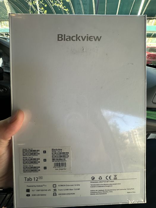 Bkackview Tab 12 4/64 silver