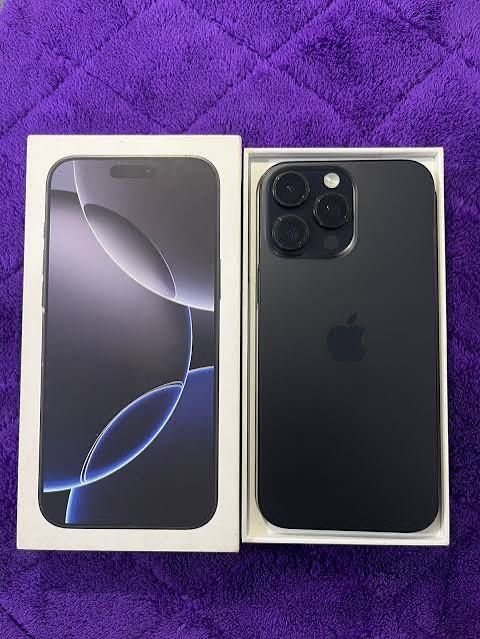 Iphone 16 Pro Max 256 Black