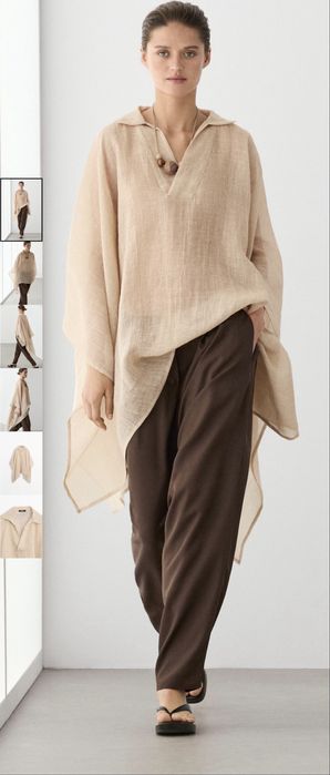 Capa din ramie Massimo Dutti