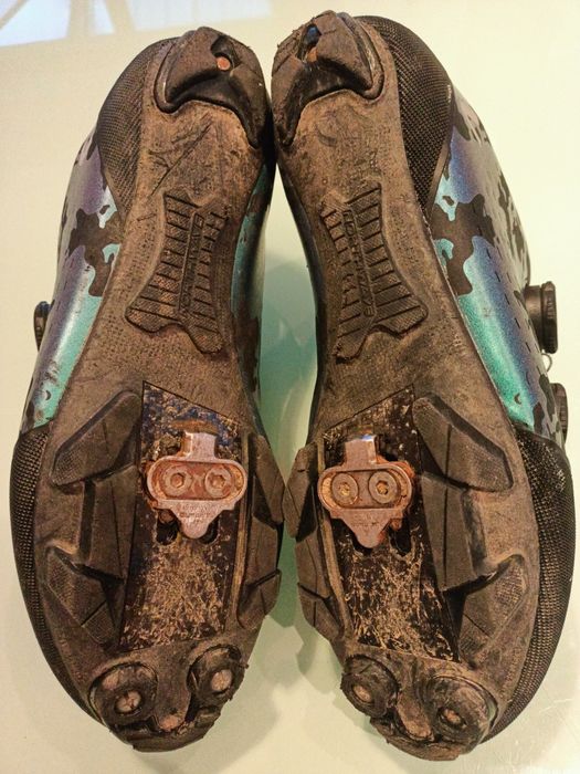 Northwave REBEL 3 - pantofi pentru ciclism MTB XC - ALBASTRU VERDE