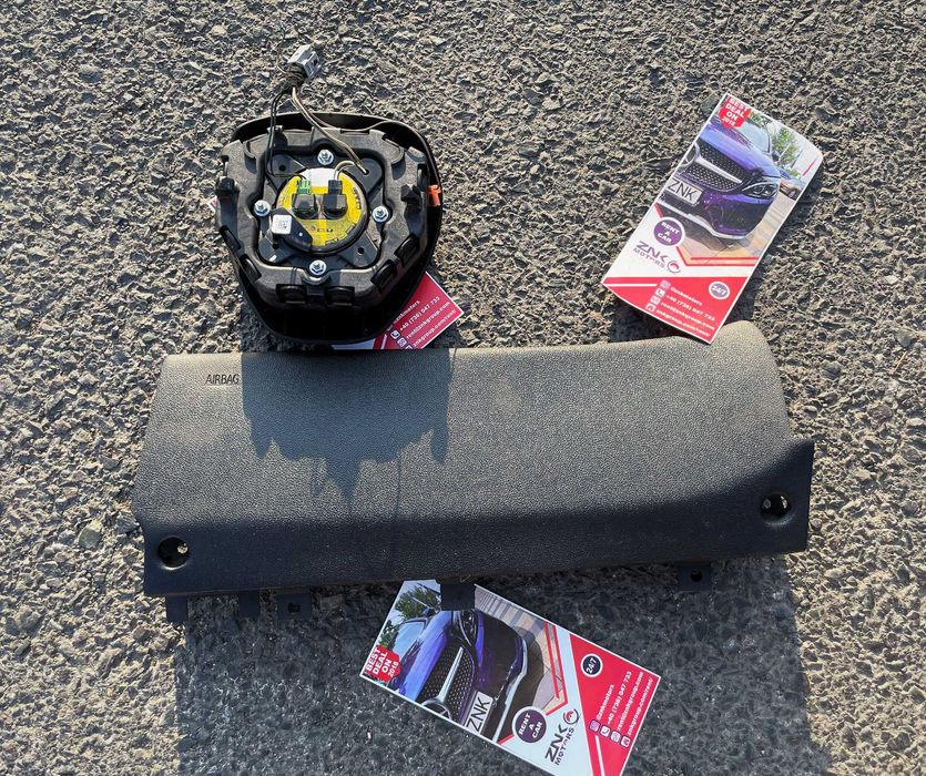 BMW x3 / x4 airbag genunchi airbag volan / set pretensionere centuri