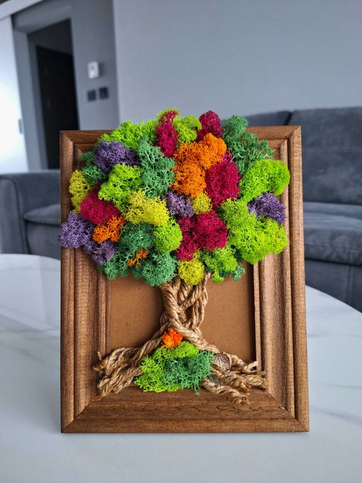 Декорации със скандинавски мъх