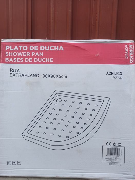 Cadita de dus 90×90