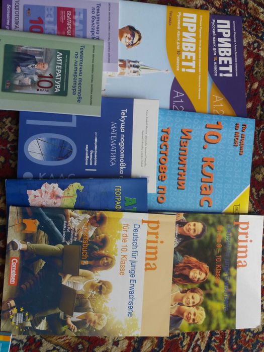 учебници и помагала 10 клас НЕГ