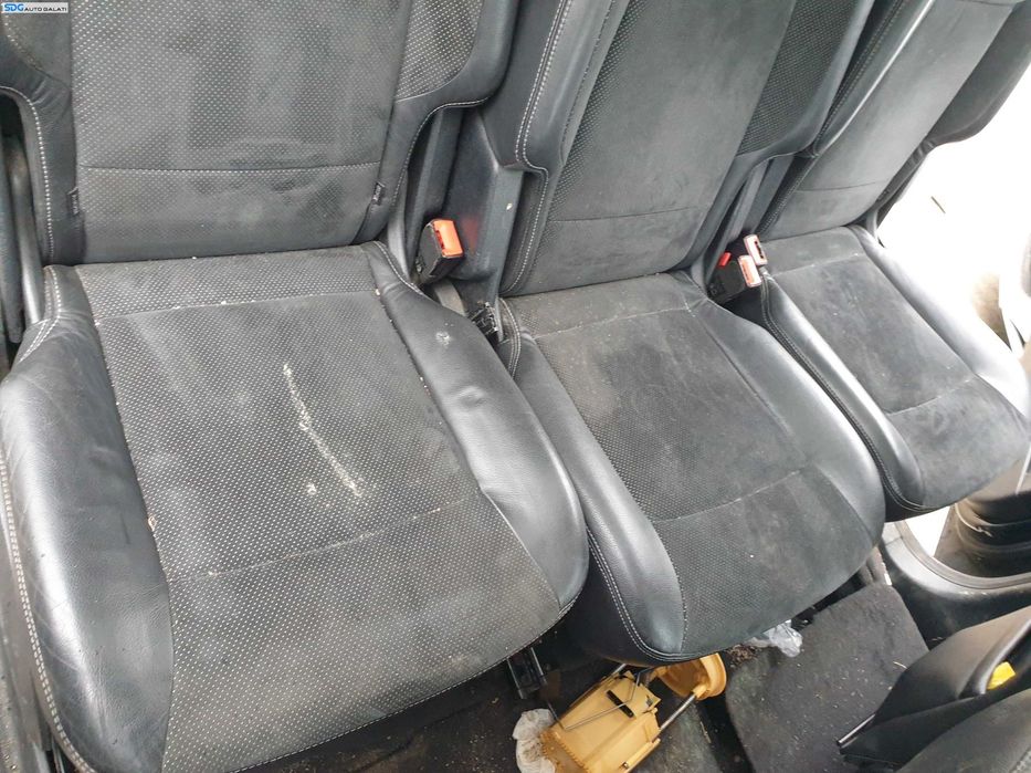 Interior Semi Piele Alcantara 7 Locuri Fara Incalzire Scaun Scaune Stanga Fata si Bancheta Scaune cu Spatar Sezut Ford S Max 2006 - 2014 [K5191] [K5192] [K5193] [K5194] [K5195]