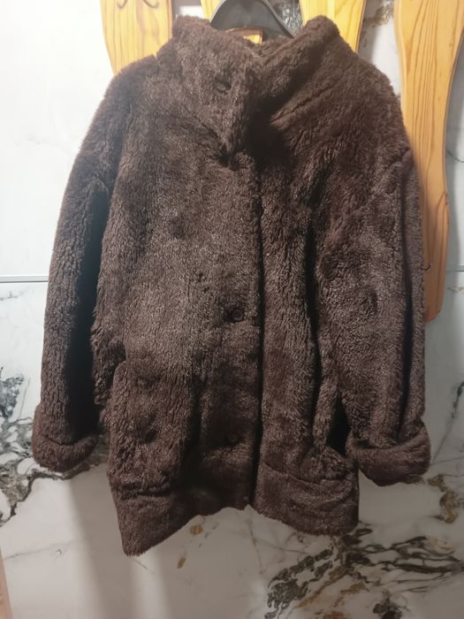 Дамско еко палто