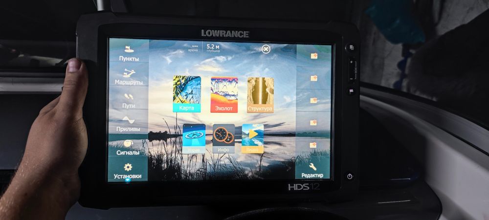 Эхолот lowrance hds12 gen 2
