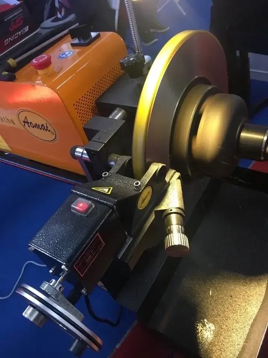 Расточка апорных дисков 2в1