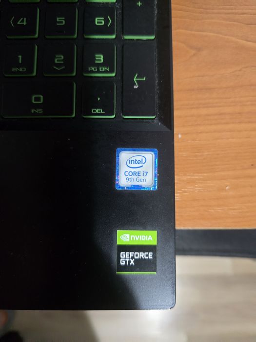 Laptop  HP Pavilion 15-dk0036nk | i7-9750H | 16GB RAM | GTX 1660 Ti | SSD+HDD