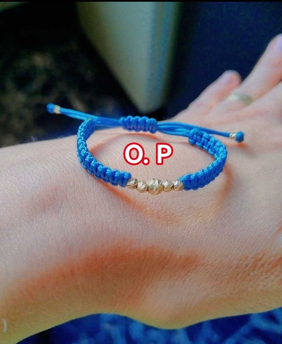 Brățări cu biluțe din aur de 14k, inele 
 și reparații brățări șnur