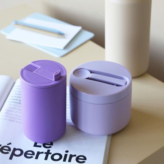 Lunchbox Termic Design Letters 330ml cu Tacam Inclus