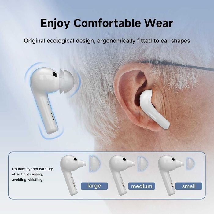 Aparat Auditiv Retekess TE101 Bluetooth 16 Canale IP64 Autonomie 48h