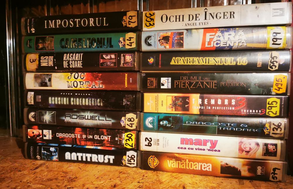 Casete Filme VHS  - SUPER VHS Filme Top 100
