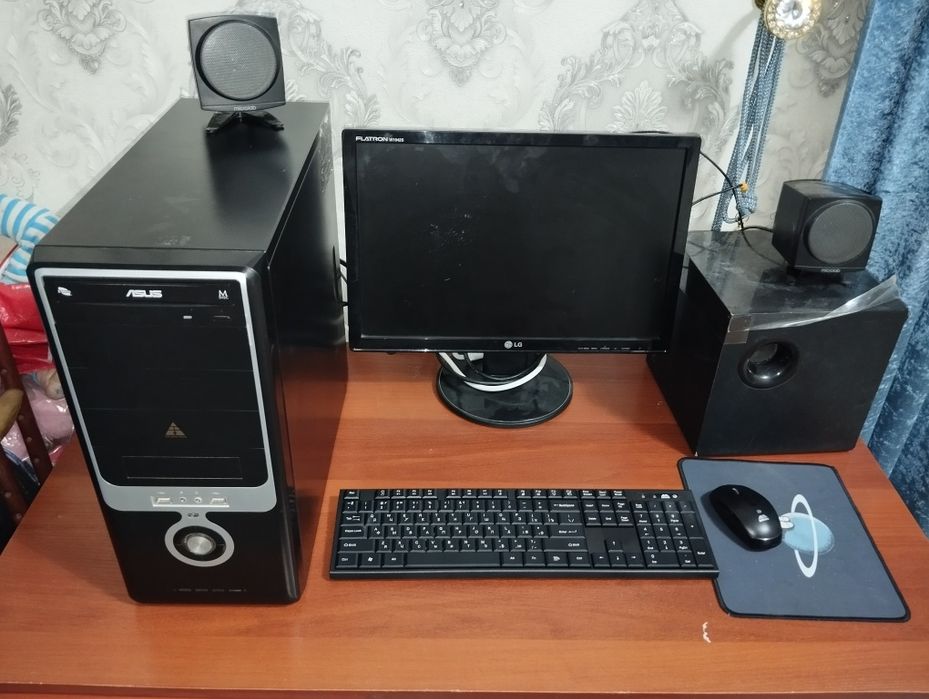 Срочно ASUS GUGABAYTE KOMPYUTER Microlab orginal kalonkasi bilan birga