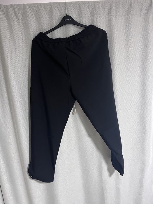 Pantaloni eleganti alb/negru